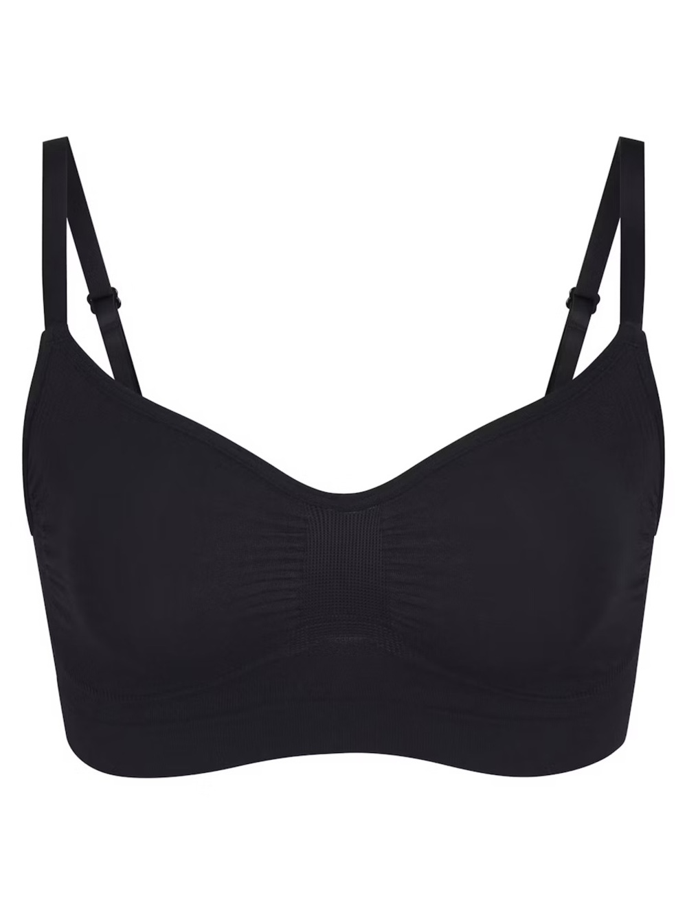 SKIMS Seamless Sculpt Bralette - Black